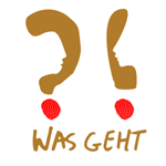 WAS GEHT?! Logo