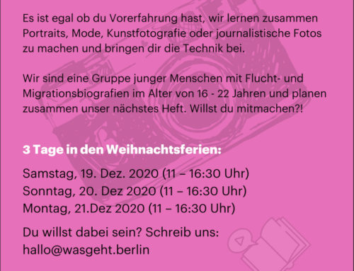 Foto-Story Werkstatt